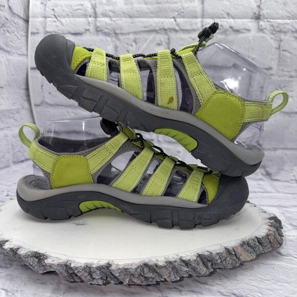 Keen Newport H2 Hiking Sport Waterproof Sandals Women's Size 8.5 Lime Green - Picture 8 of 12